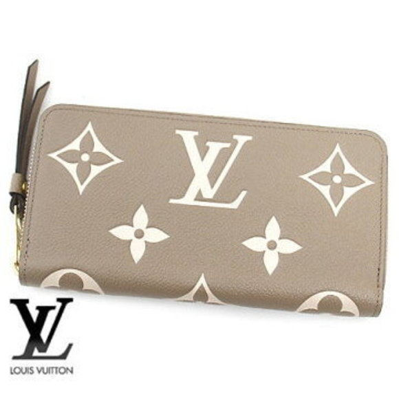Louis Vuitton Empreinte Zipper Long Wallet Tourtrell Cream - Picture 1 of 3